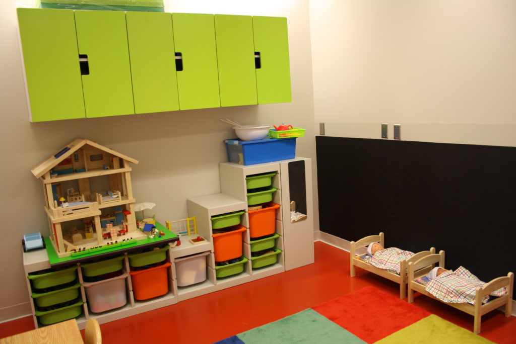 The Play Therapy playroom at the Willow Centre